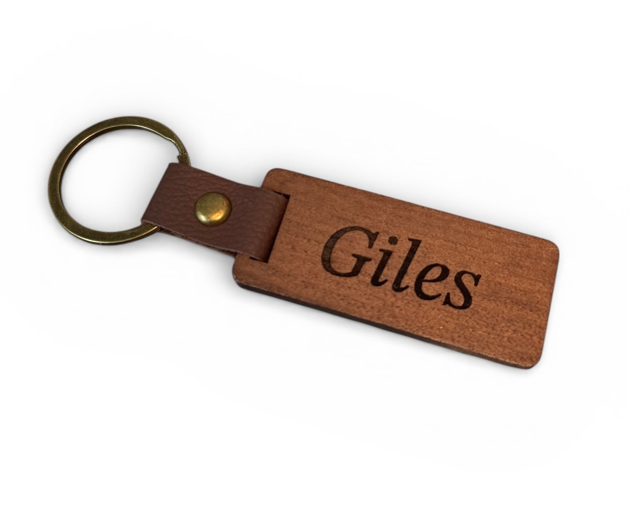Wooden Key Ring