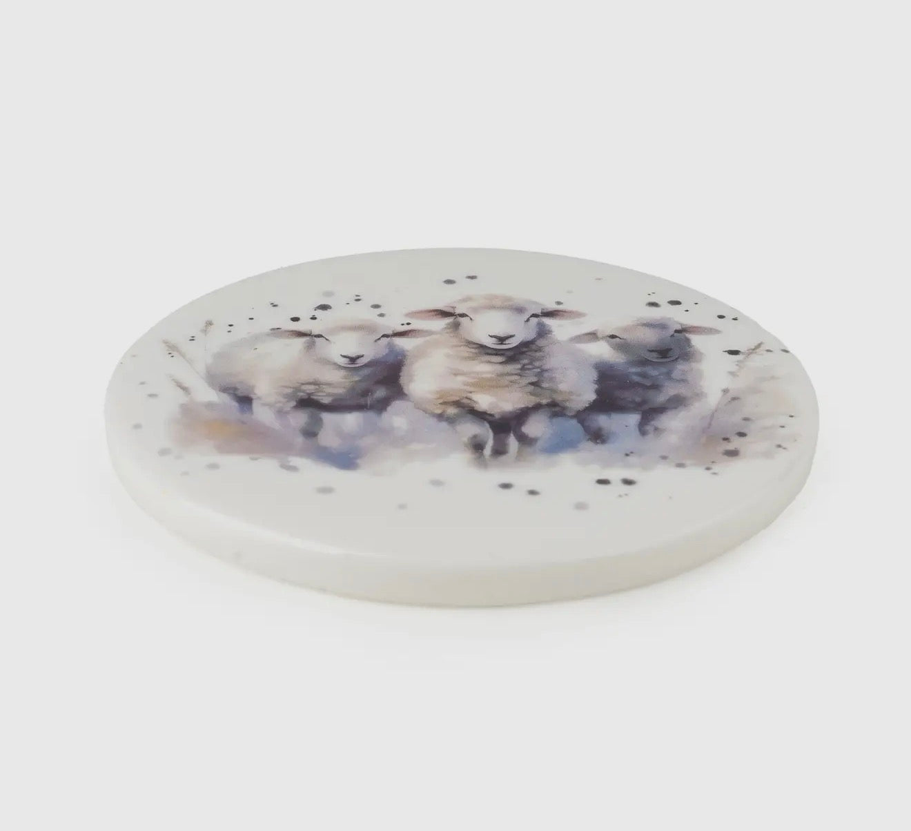 Country Sheep Set of 4 Coasters