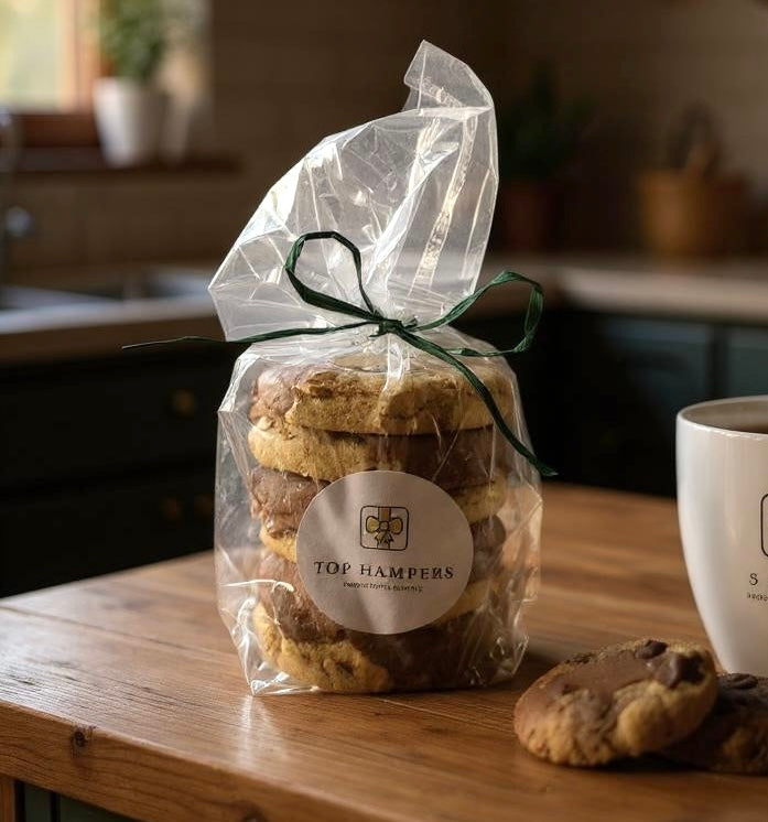 Delicious Honeycomb & Milk Chocolate Top Hampers Oat Biscuits