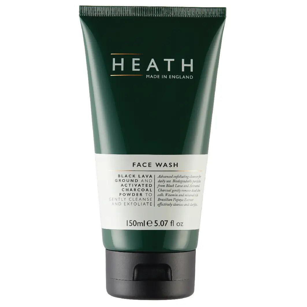 HEATH Face Wash 150 ml tube.