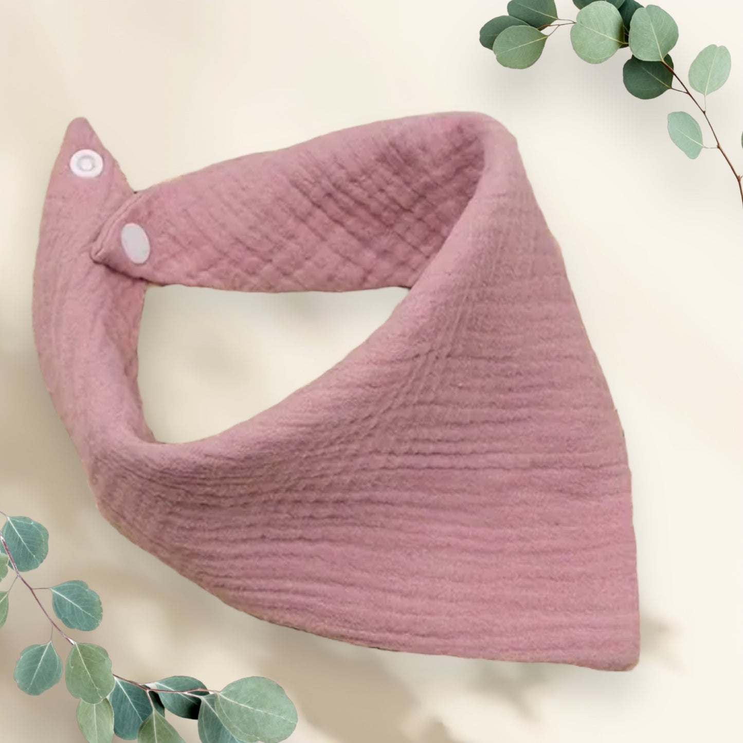 Cute & Practical Baby Pink Bib