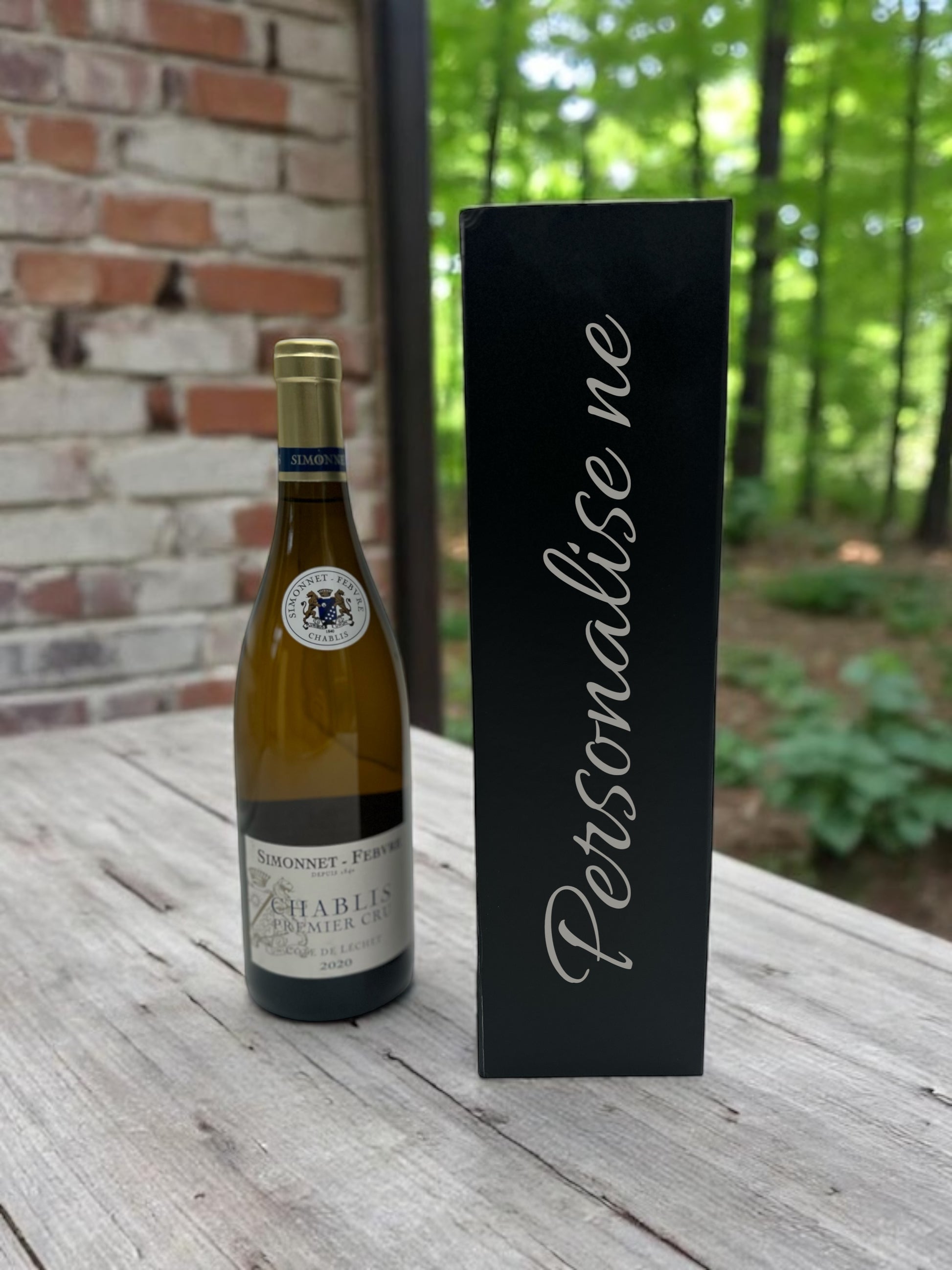 Personalised bottle box