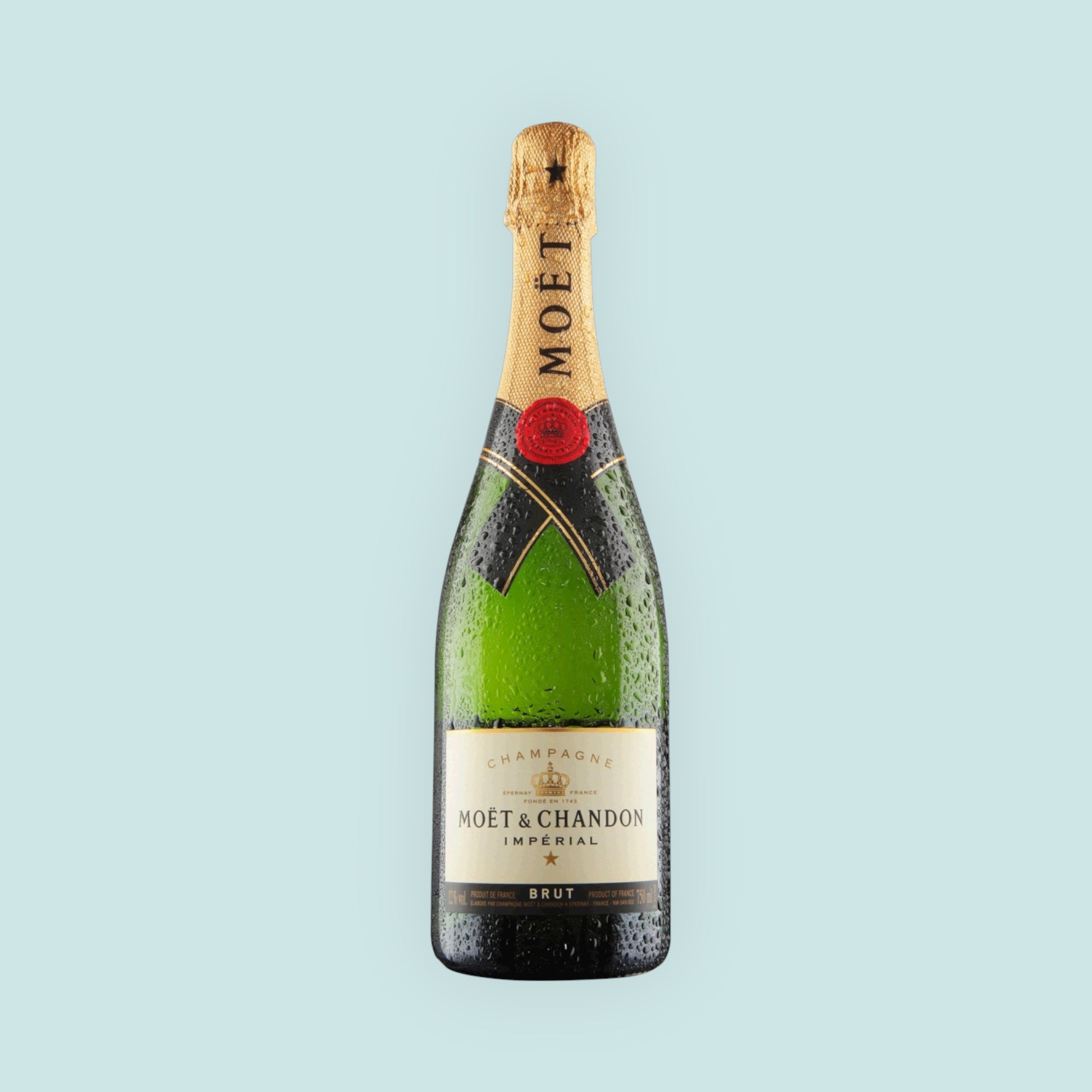 Bottle of Moët Champagne