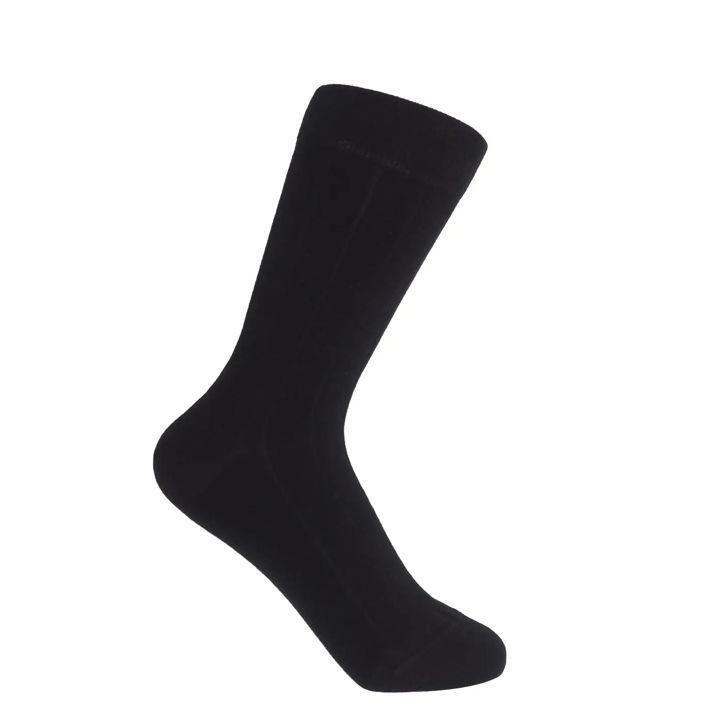 Indulgent Women's Cashmere Socks in black, showcasing luxury and sophistication.