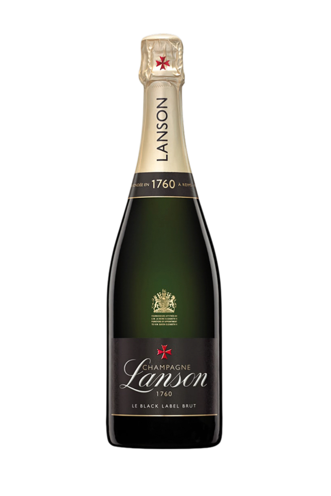 Bottle of Lanson Champagne