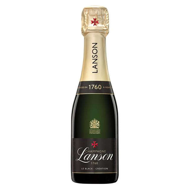 Lanson Black Label Brut 20cl – crisp, elegant mini Champagne, perfect for gifts or celebrations.