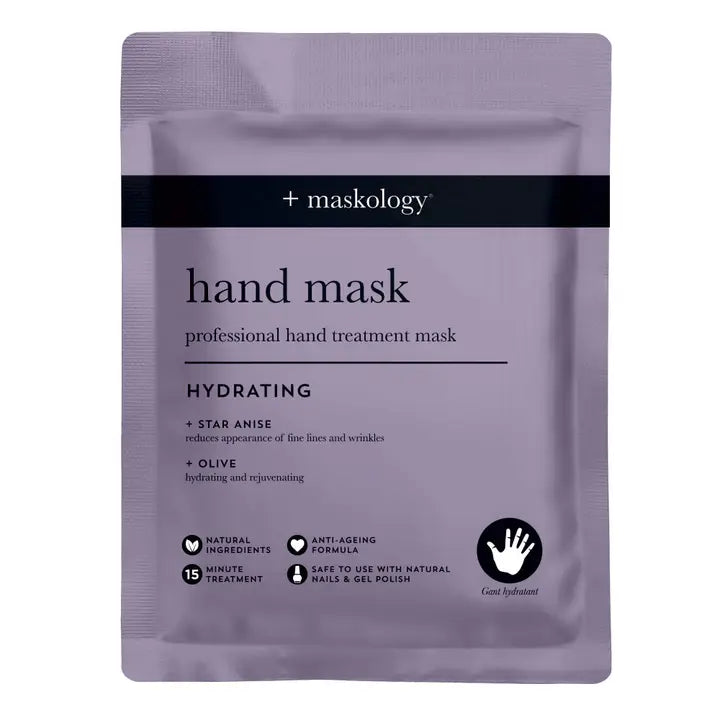 Hydrating HAND MASK Professional Hand Glove for moisturizing dry hands.