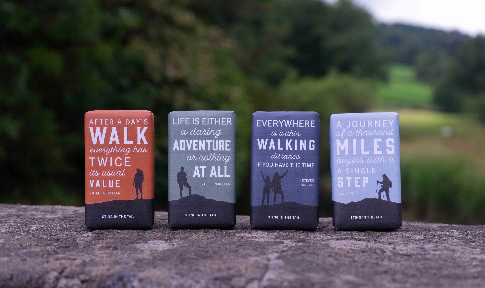 eco friendly soap. Plastic free. Walking. Hiking.