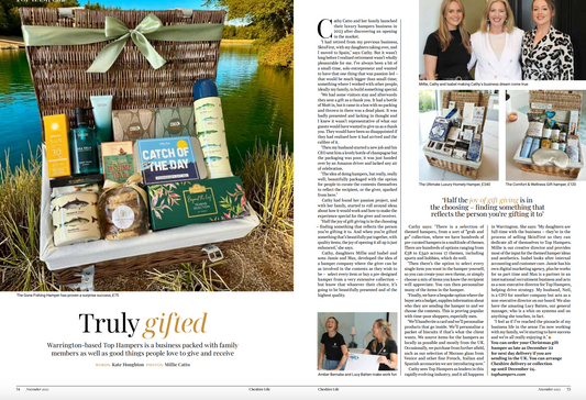 Our Feature in Cheshire Life - “Truly Gifted”