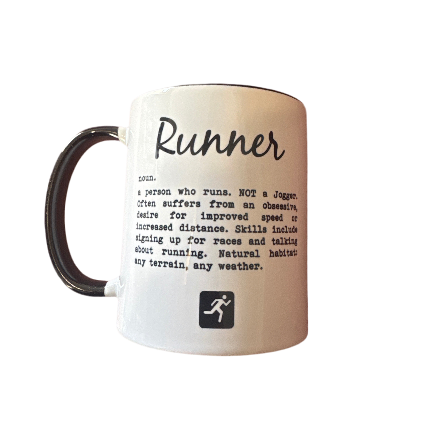 Running Lovers Themed Ceramic Mug