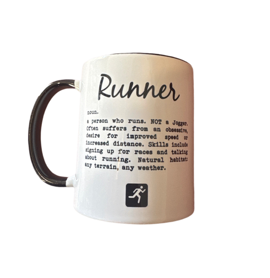Running Lovers Themed Ceramic Mug