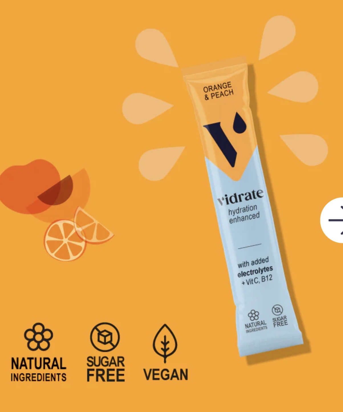 Vidrate Hydration Sachets Box of 5 | Various Flavours
