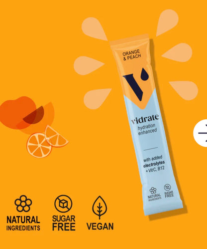 Vidrate Hydration Sachets Box of 5 | Various Flavours