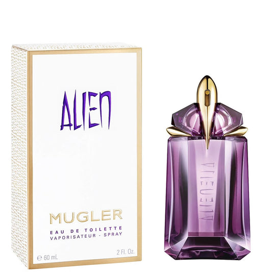 Alien EDT: sparkling mandarin, jasmine, and warm amber in a radiant, mysterious scent.