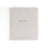 Baby Journal Cream with Gold Lettering