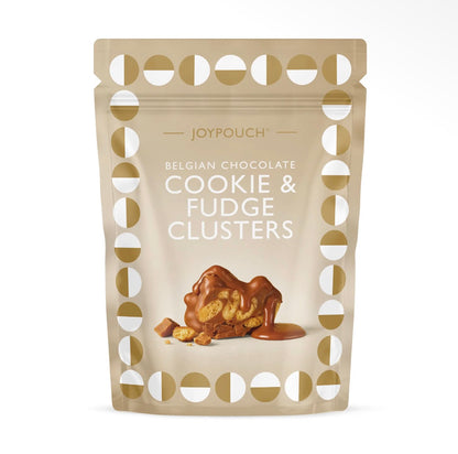 Belgian Chocolate Cookie & Fudge Clusters, a crunchy, fudgy chocolate treat. A sweet gift on its own or added to a hamper.