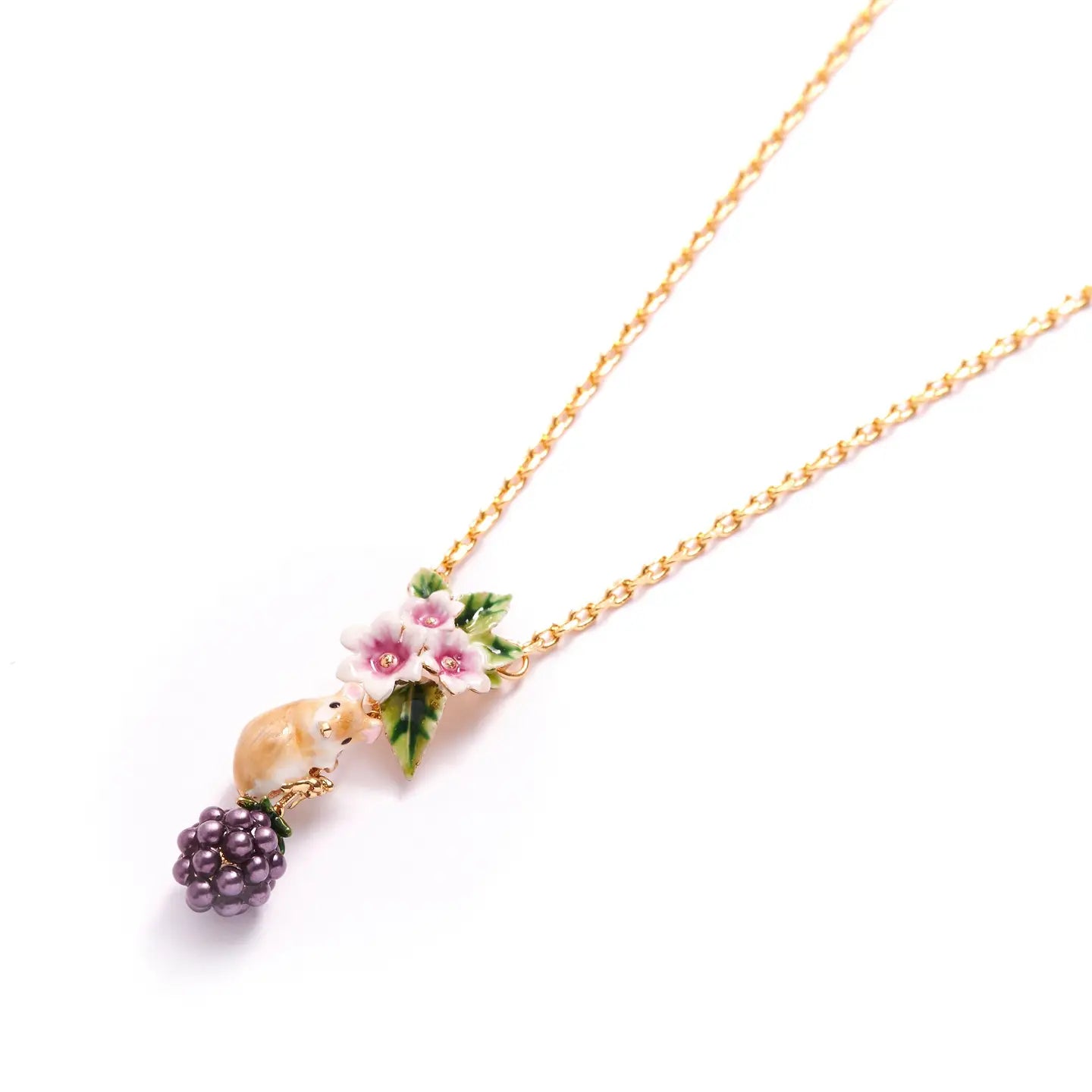 Blackberry & Mouse Pendant