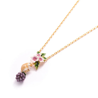 Blackberry & Mouse Pendant