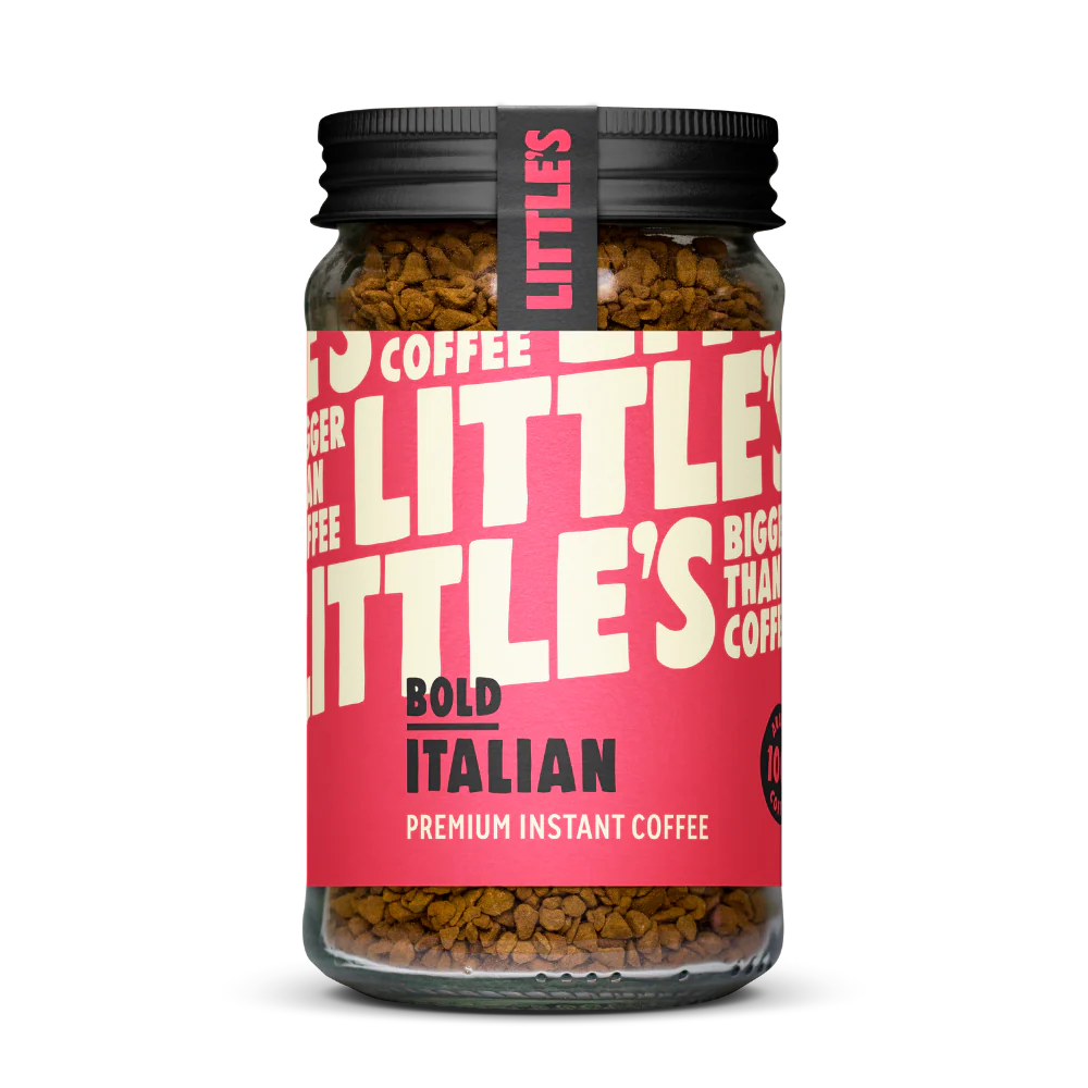 We Are Littles Instant Coffee made from high-quality Arabica beans, infused with unique flavours for a quick and delicious barista-style drink.