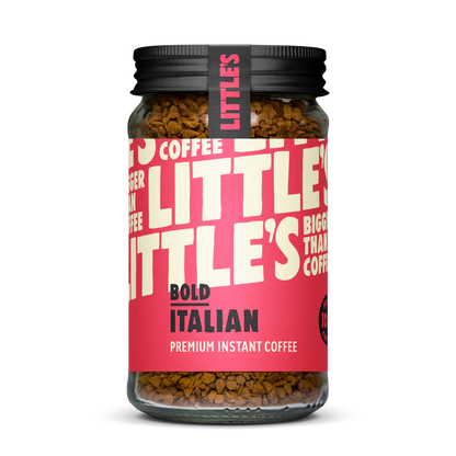 We Are Littles Instant Coffee made from high-quality Arabica beans, infused with unique flavours for a quick and delicious barista-style drink.
