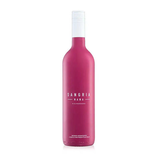 Bottled Nana Sangria 750ml with elegant eco-friendly design.
