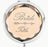 Champagne Bride Tribe Mirror