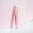 Quality Precision Pink Slanted Tweezers