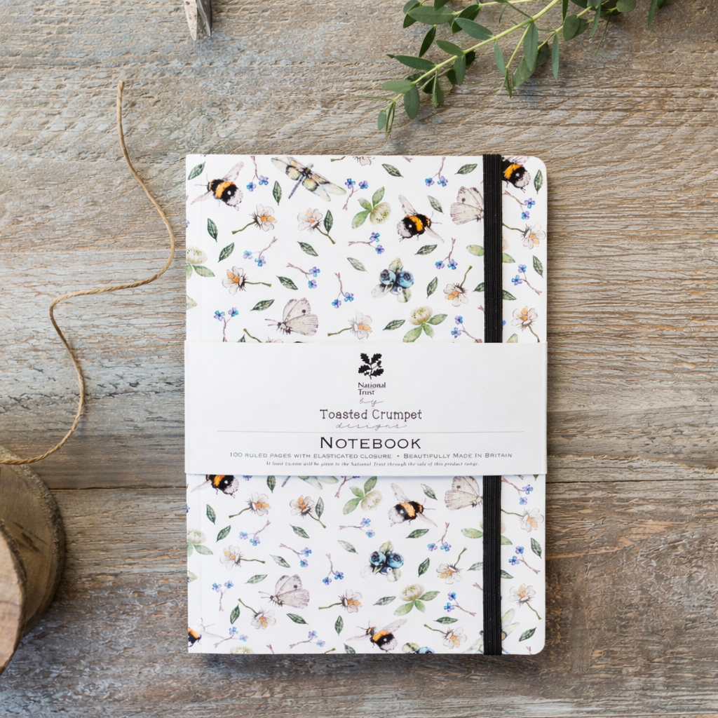 Wild Flower Meadows Lined Pocket Notebook