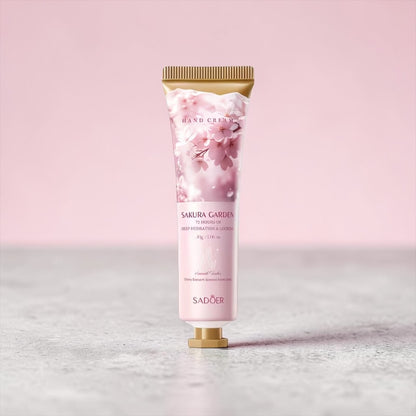Cherry Blossom Hand Cream in pink 30g tube