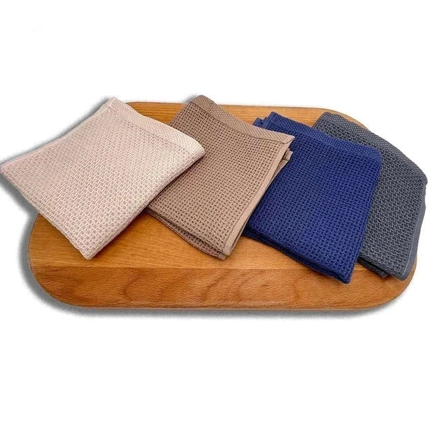 Cotton Waffle Dish Cloth Slate Grey