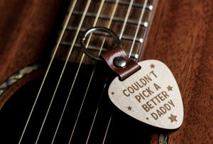 Couldn't Pick A Better Daddy Wooden Keyring