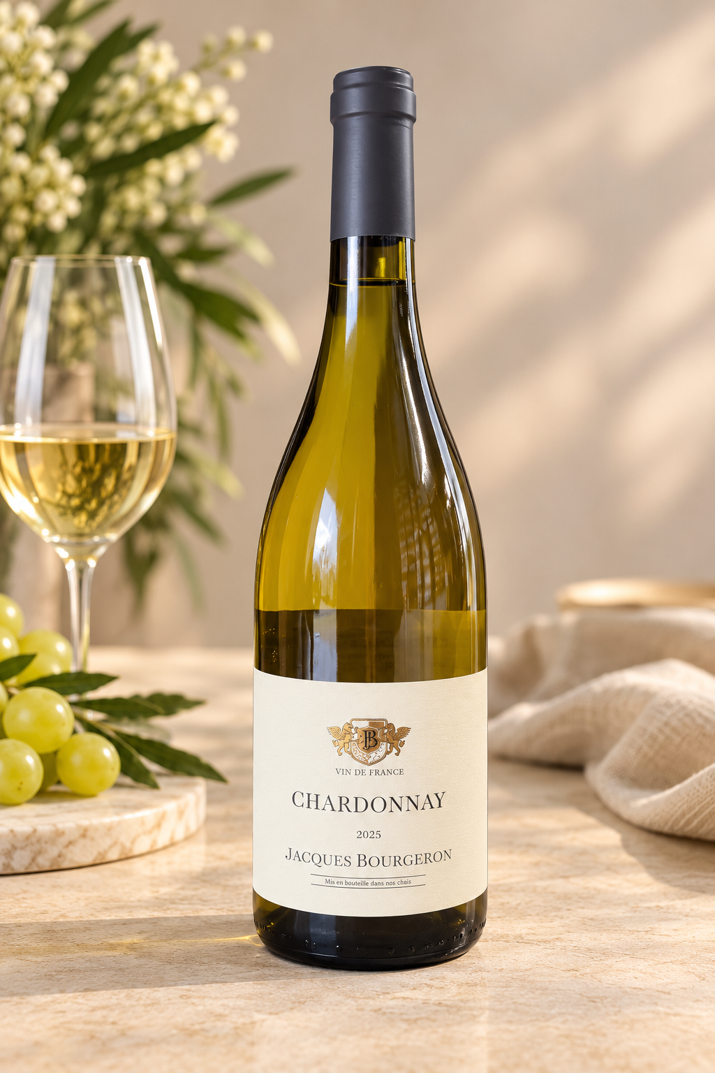 Jacques Bourgeron Chardonnay 2025 | Vin de France