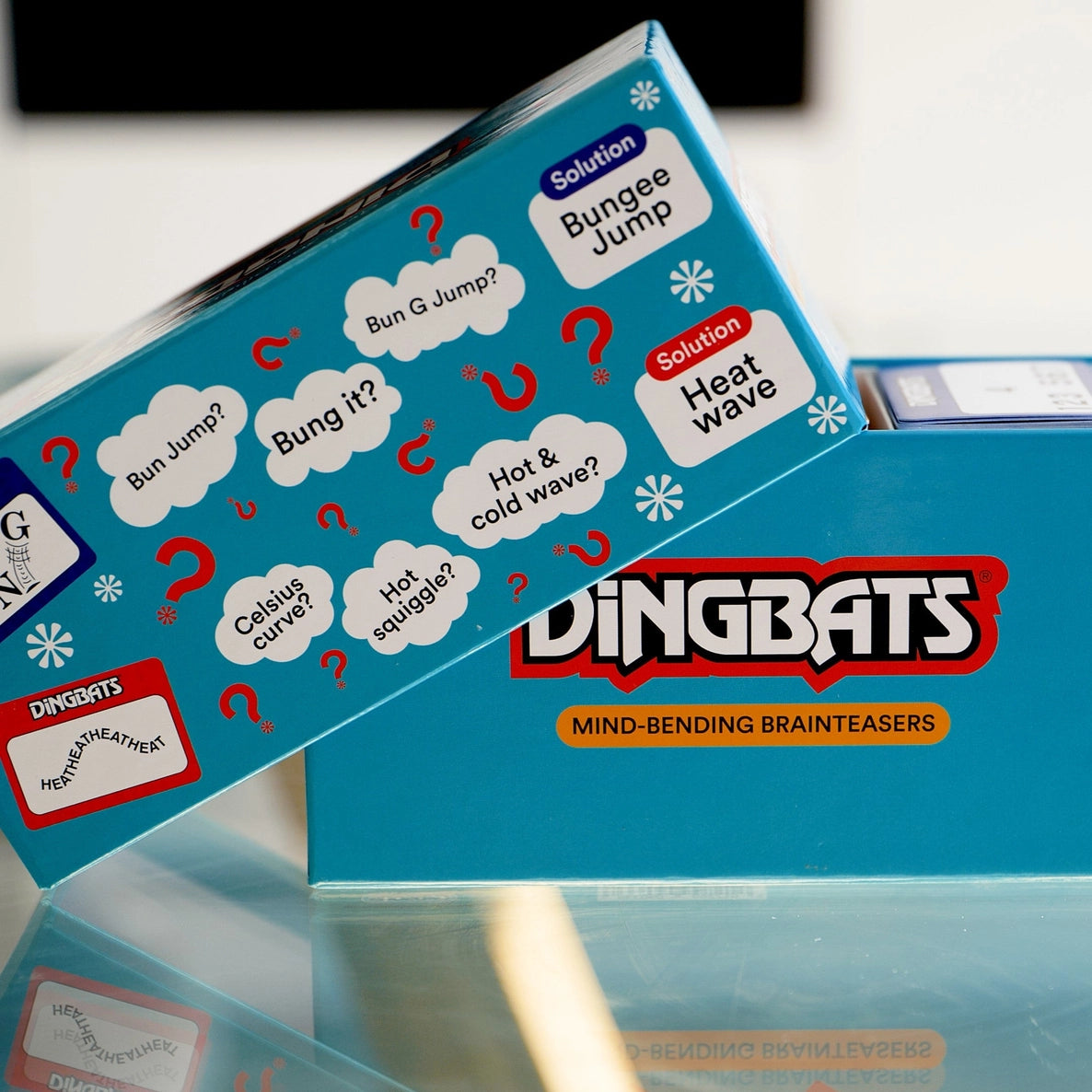 Dingbats word puzzle game featuring visual clues and over 300 brain teasing puzzles