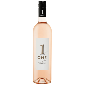 Estandon One From Provence dry Rosé wine bottle.