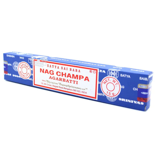 Blue pack of Quality Fragrant Nag Champa Incense Sticks.