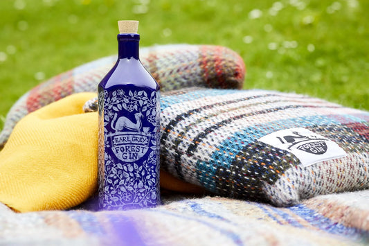 Forest Gin with wild botanicals & Earl Grey tea, crafted in The Peak District in tiny pot stills.