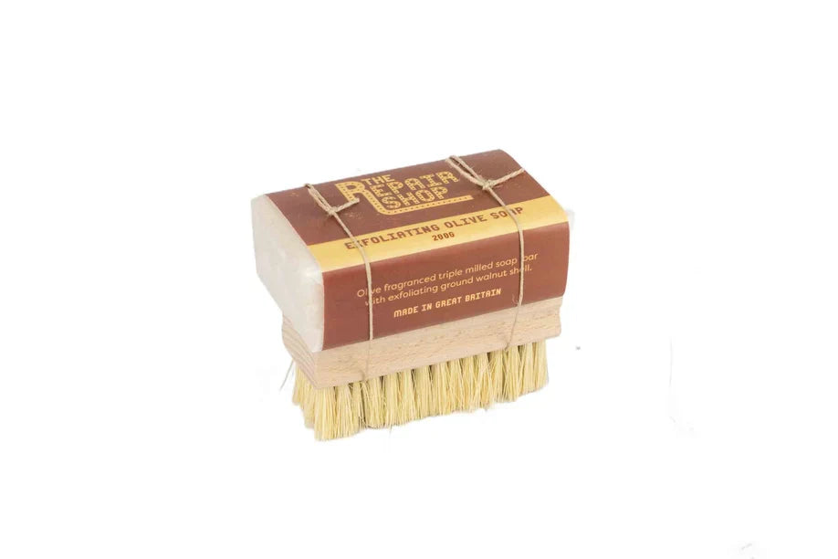 Exfoliating Olive Soap & Nail Brush