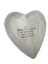 'Every Love Story Is Beautiful' Trinket Heart Dish, 10cm