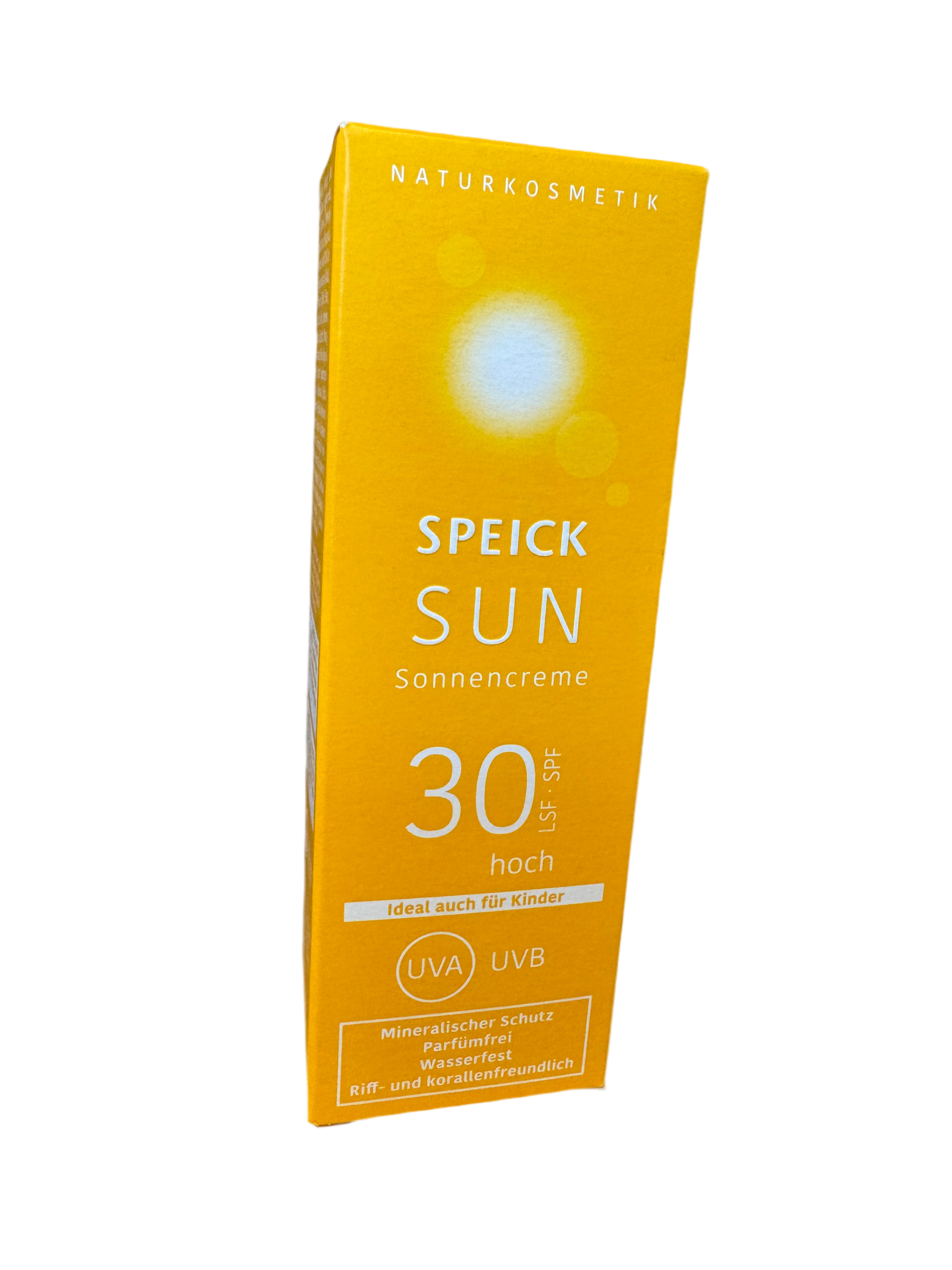 Speick factor 30 sunscreen. 