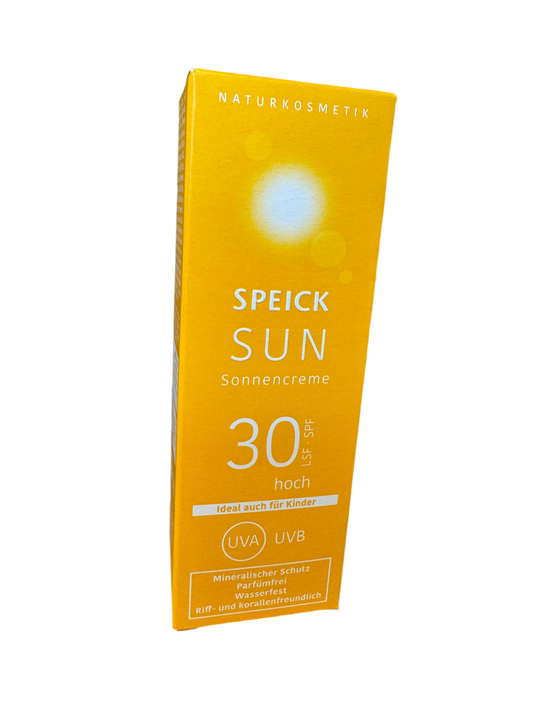 Speick factor 30 sunscreen. 