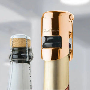 Stylish Copper Champagne Bottle Stopper