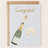 Foiled Congratulations Greetings Card