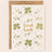 Four leaf clover Good Luck card