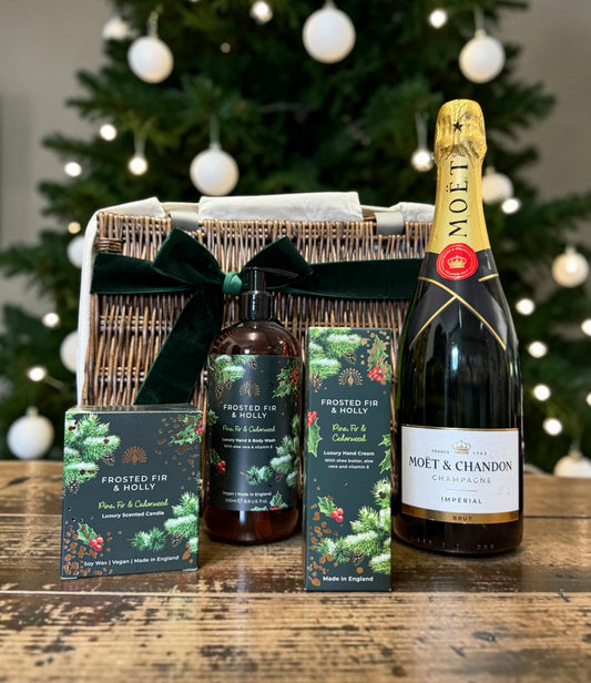 Frosted Fir, Holly and Fizz Christmas Gift Set