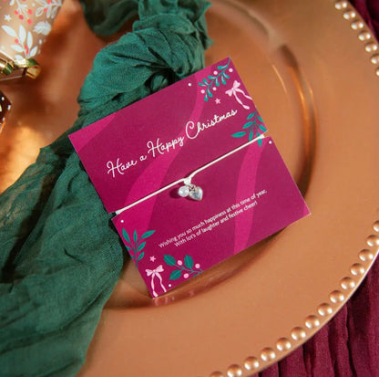 Have a Happy Christmas Bracelet | Adjustable