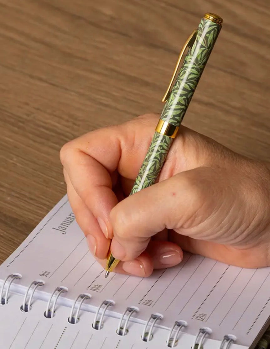 William Morris Ballpoint Pen | Green Leaf