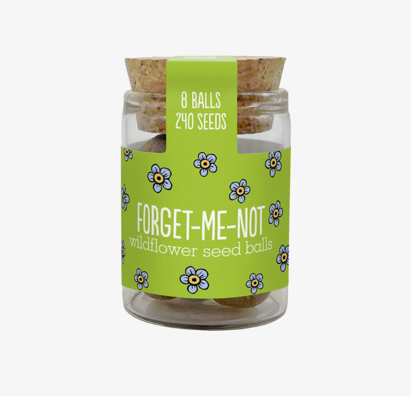 Mini Wildflower Seed Bombs in a Jar | 2 Varieties