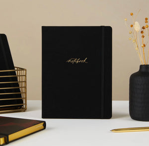Luxury Notebook in Black