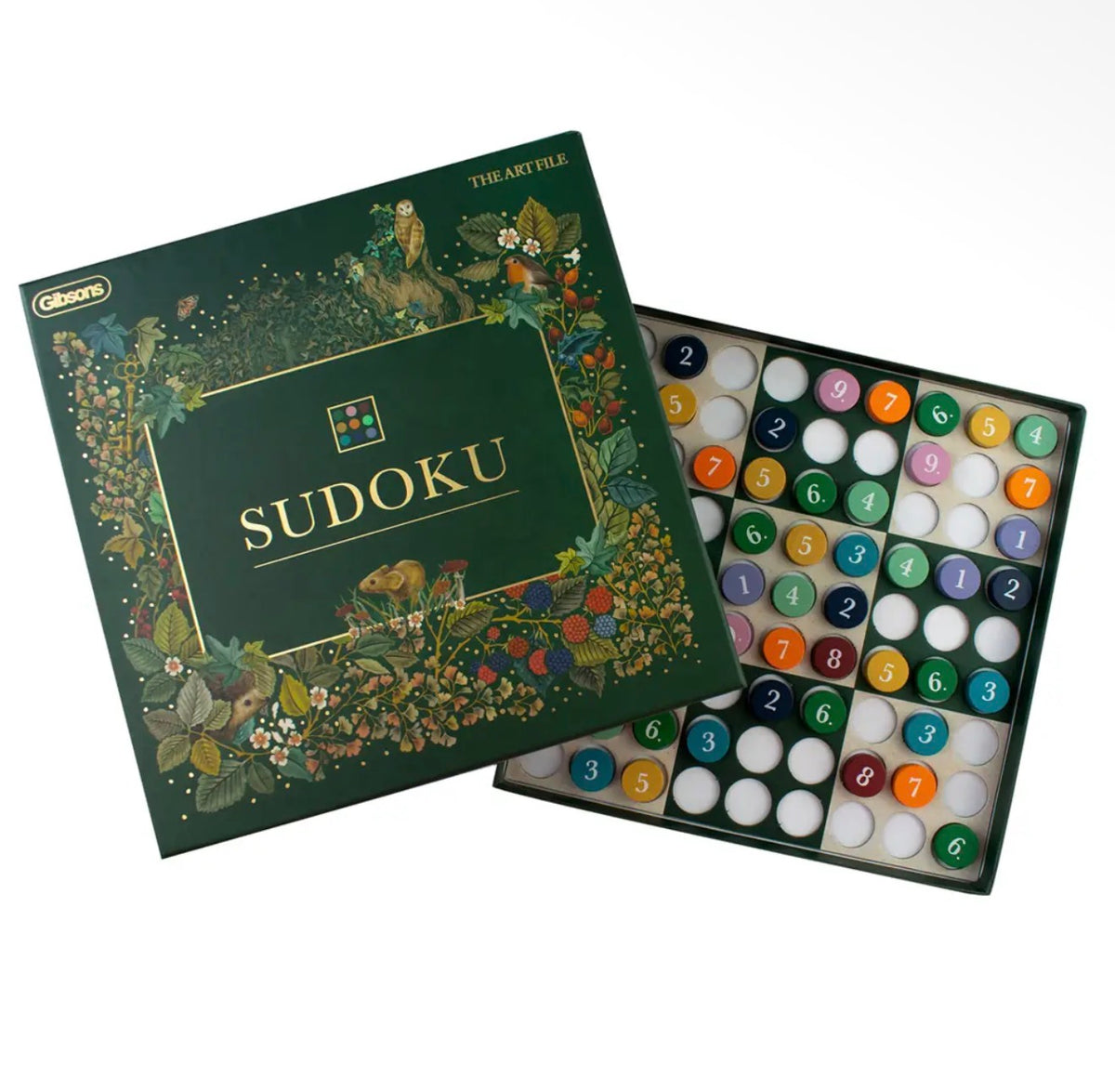 Wooden Sudoku Game | Gibsons x The Art File