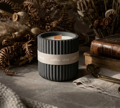 Coffee Scented Refillable Soy Candle